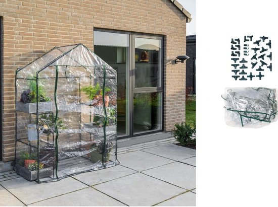 Fameilleur tuinkas, kweekkas, PVC kas, tuin kas, moestuin, tuinieren, tuinkas voor balkon, kweekkas voor terras, groenten kweken, kruiden kweken, PVC tuin kas, beschermende kas, compact tuinkas, tuinaccessoires, kas voor tuin, tuinieren accessoires