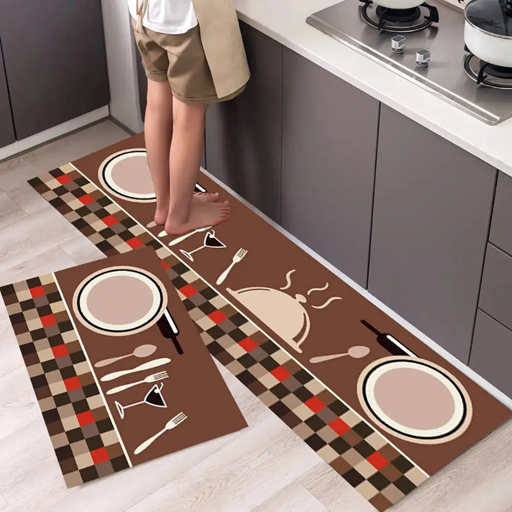 Modern Non-Slip Kitchen Mat