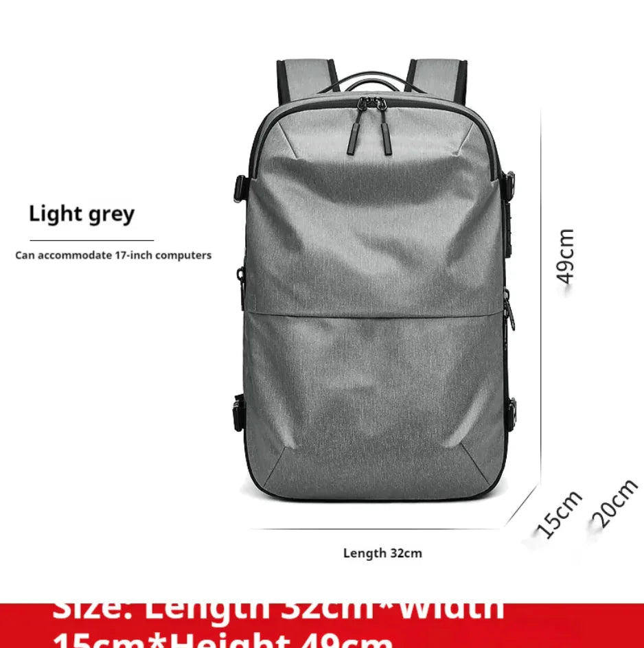 Men's Minimalist Multifunctional Travel Backpack