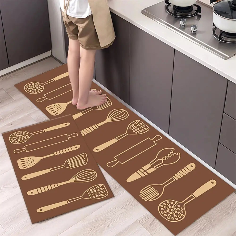 Modern Non-Slip Kitchen Mat