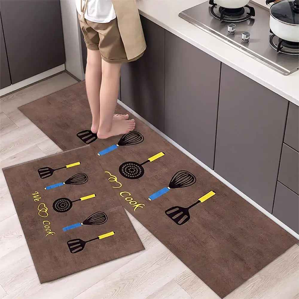 Modern Non-Slip Kitchen Mat