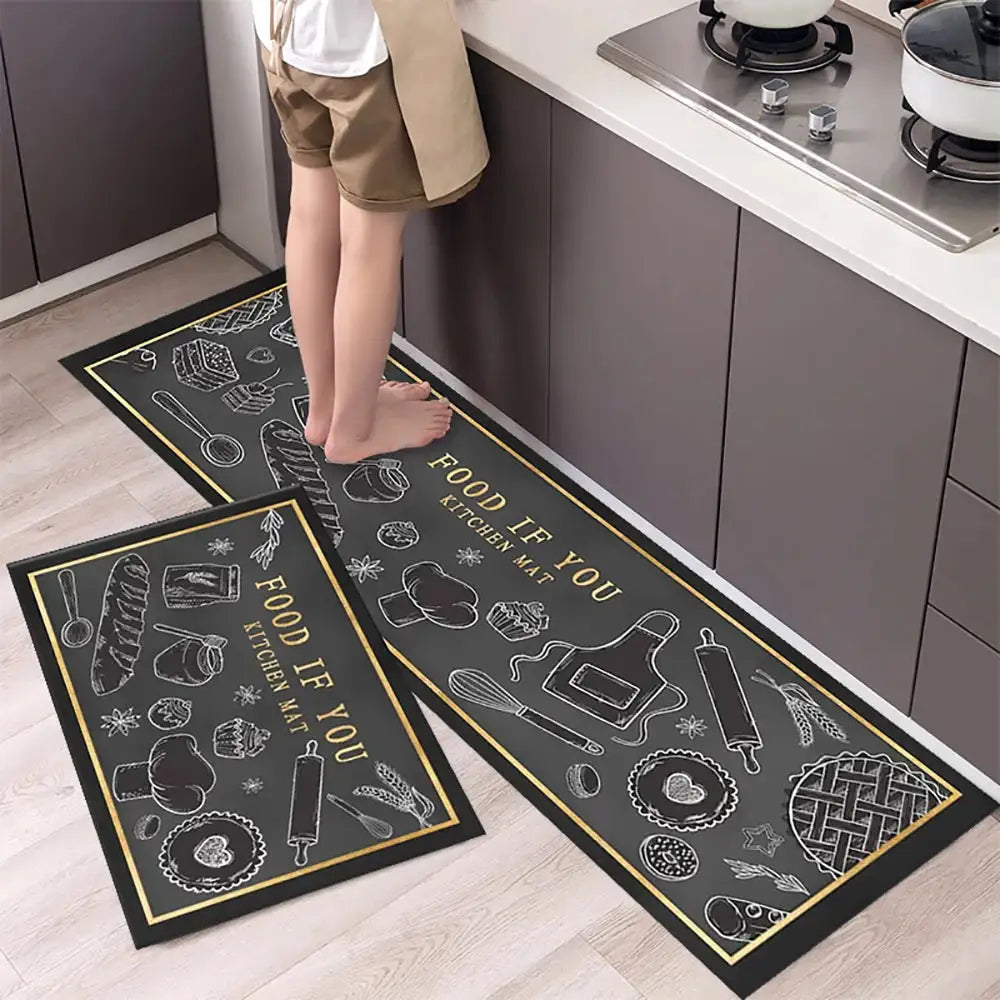 Modern Non-Slip Kitchen Mat